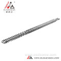 140mm bimetallic extruder screw barrel for pet bottle blowing machine